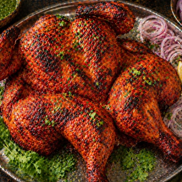 Tandoori Chicken Full.