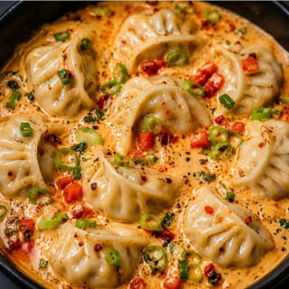 Creamy Szechuan Momo
