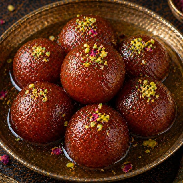Gulab Jamoon.