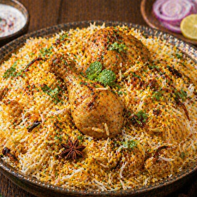 Chicken Biriyani.