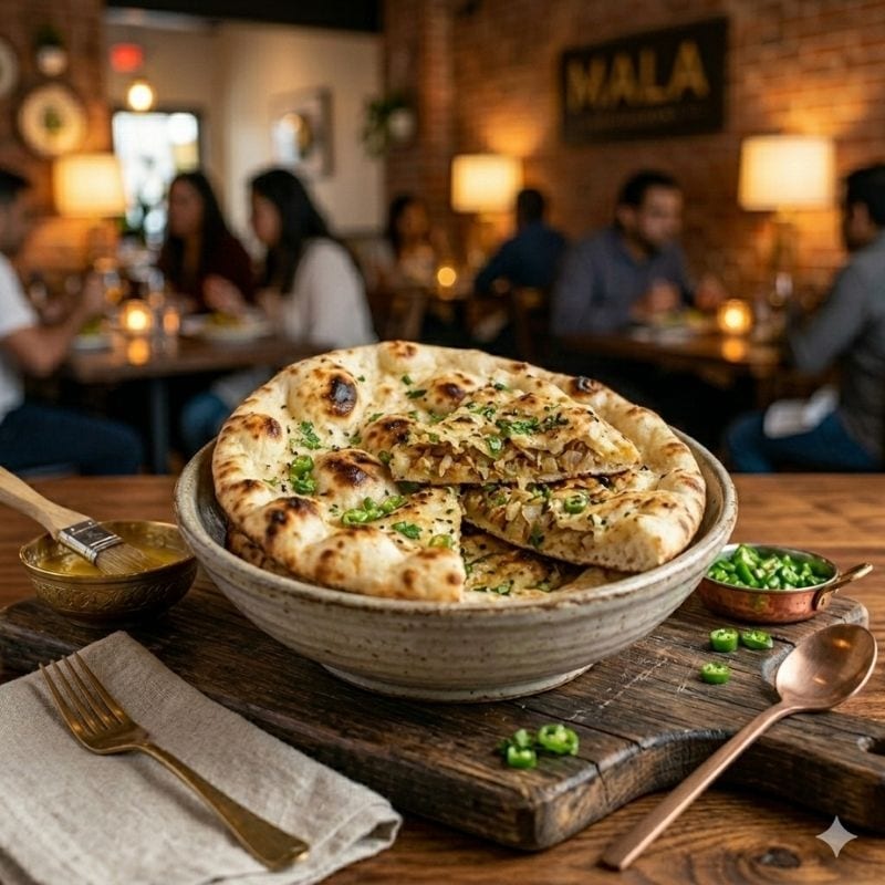 Onion Kulcha.