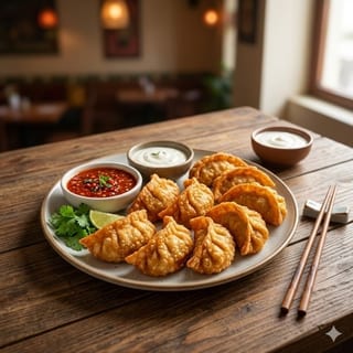 Chicken Fried Momo