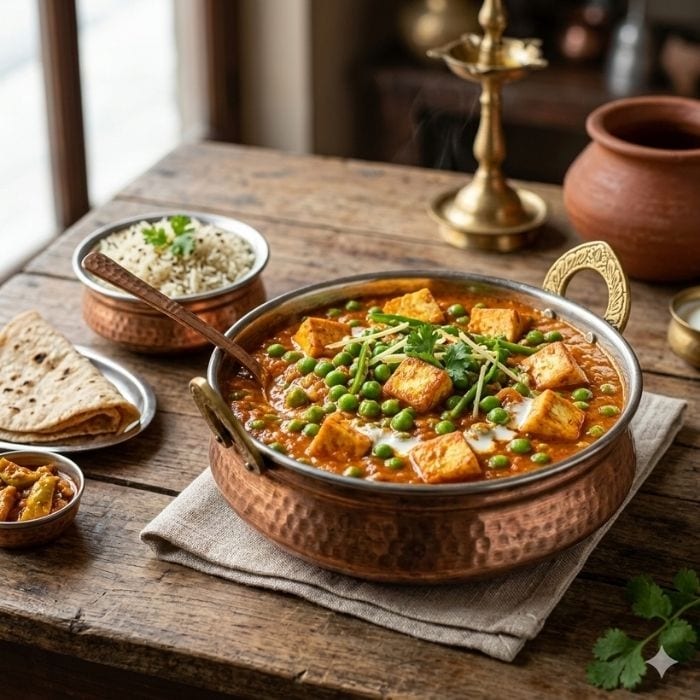 Mutter Paneer.