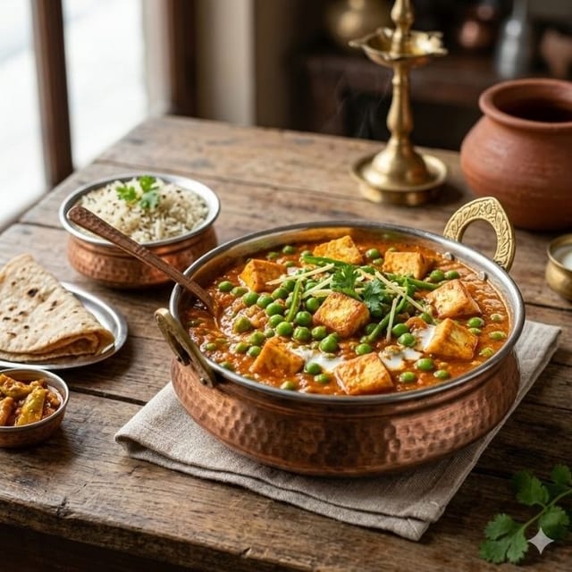 Mutter Paneer.