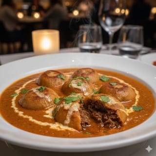 Mutton Momo Tikka Masala