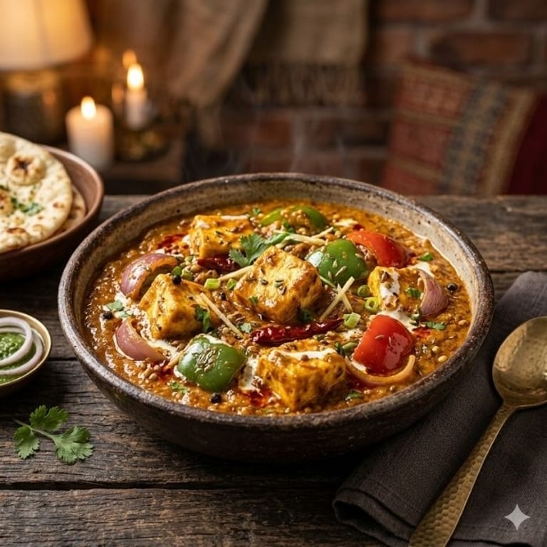 Delicious Kadai Paneer
