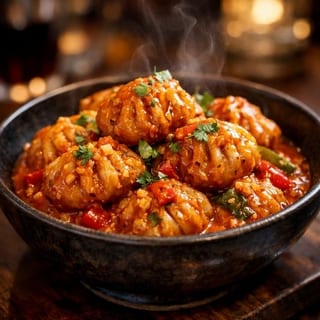 Chicken Creamy Szechuan Momo
