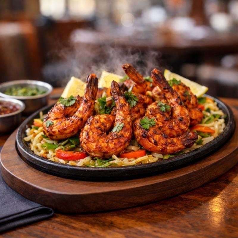Tandoori Shrimp.