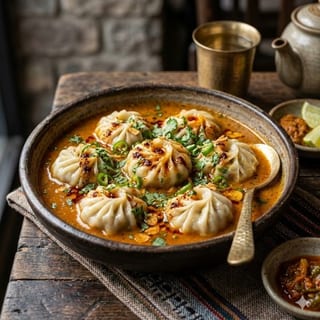 Veg Jhol Momos