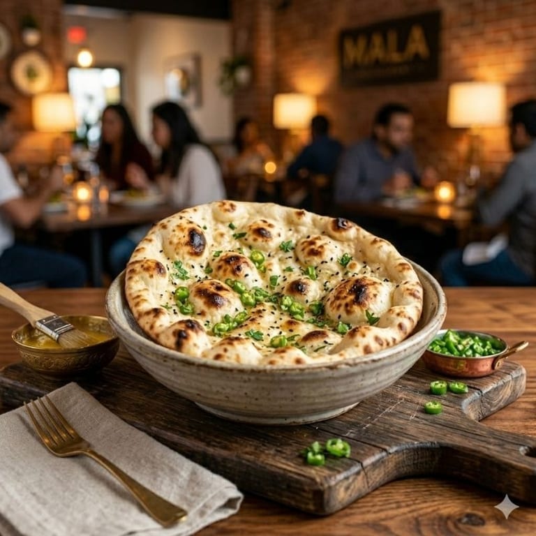 Savor our fresh naan