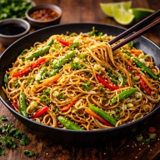 Veg Bhatti Chowmein