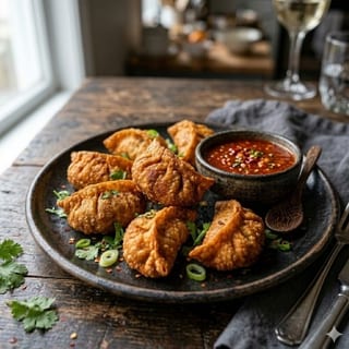 Mutton Fried Momo