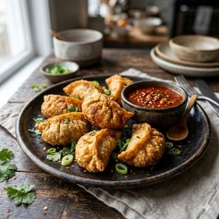 Veg Fried Momo