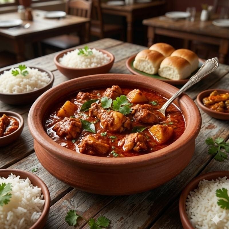 Chicken Vindaloo.