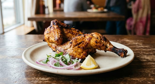 Tandoori Chicken Half.
