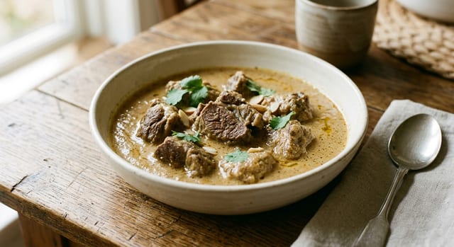 Goat Korma.