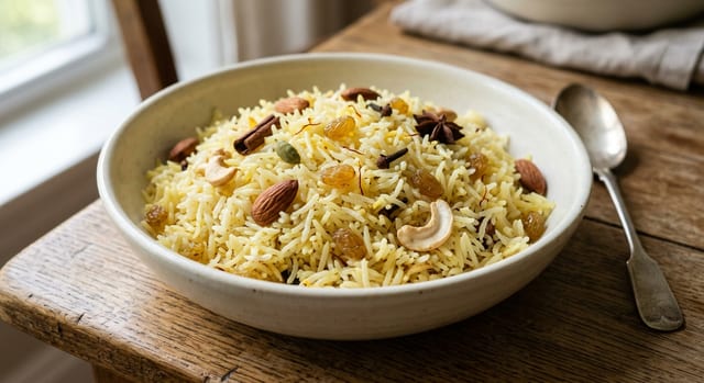 Kashmitri Pulav.