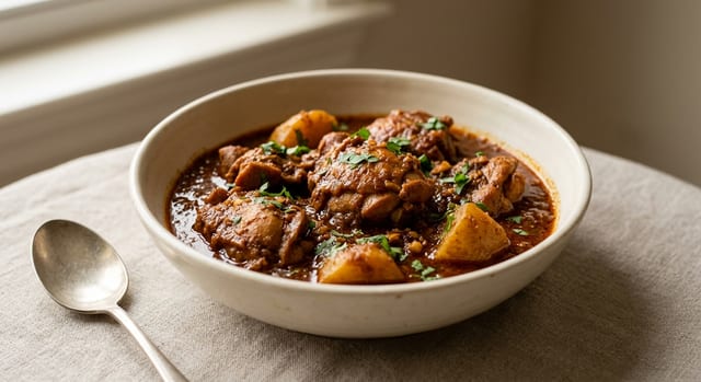 Chicken Vindaloo.