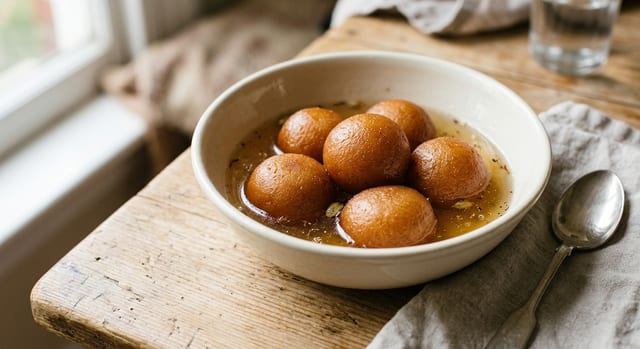 Gulab Jamoon.