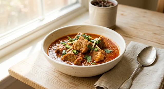 Lamb Vindaloo.