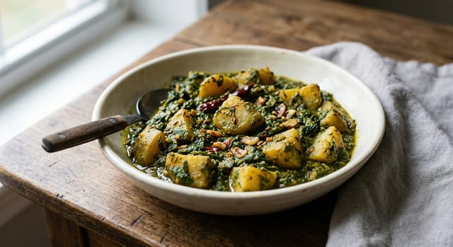 Aloo Saag.