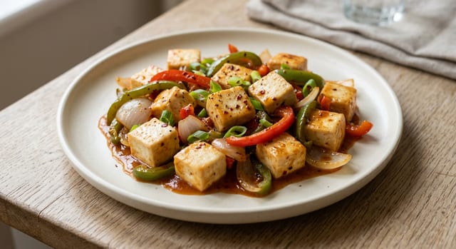 Chilli Paneer.