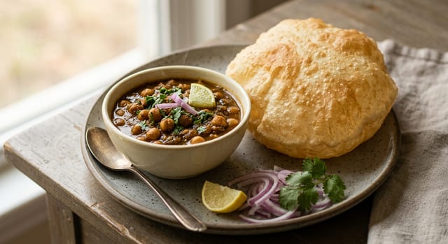 Chole Bhature.