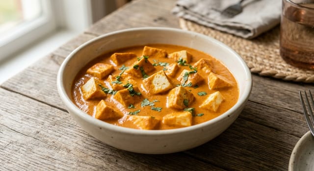 Paneer Makhni.
