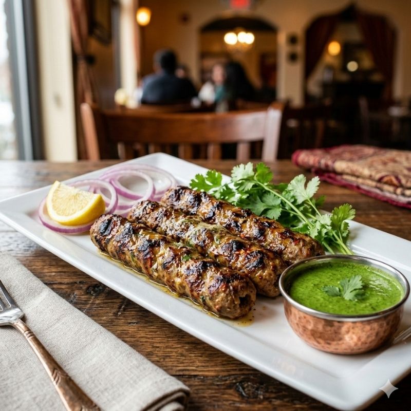 Lamb Seekh Kabab