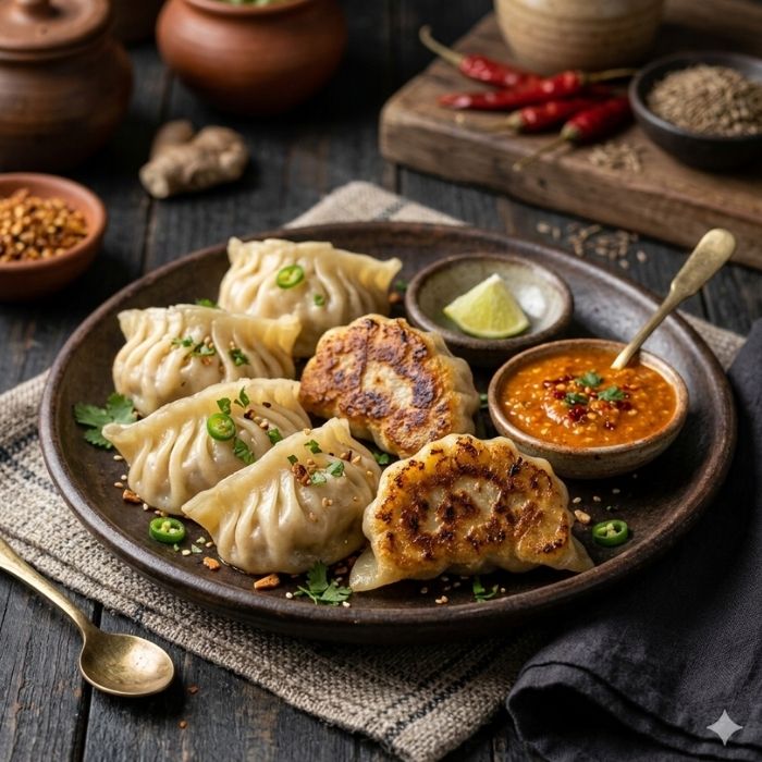 Veg Kothey Momo