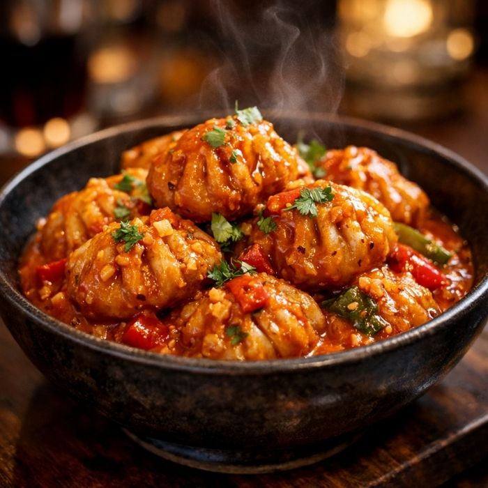 Chicken Creamy Szechuan Momo