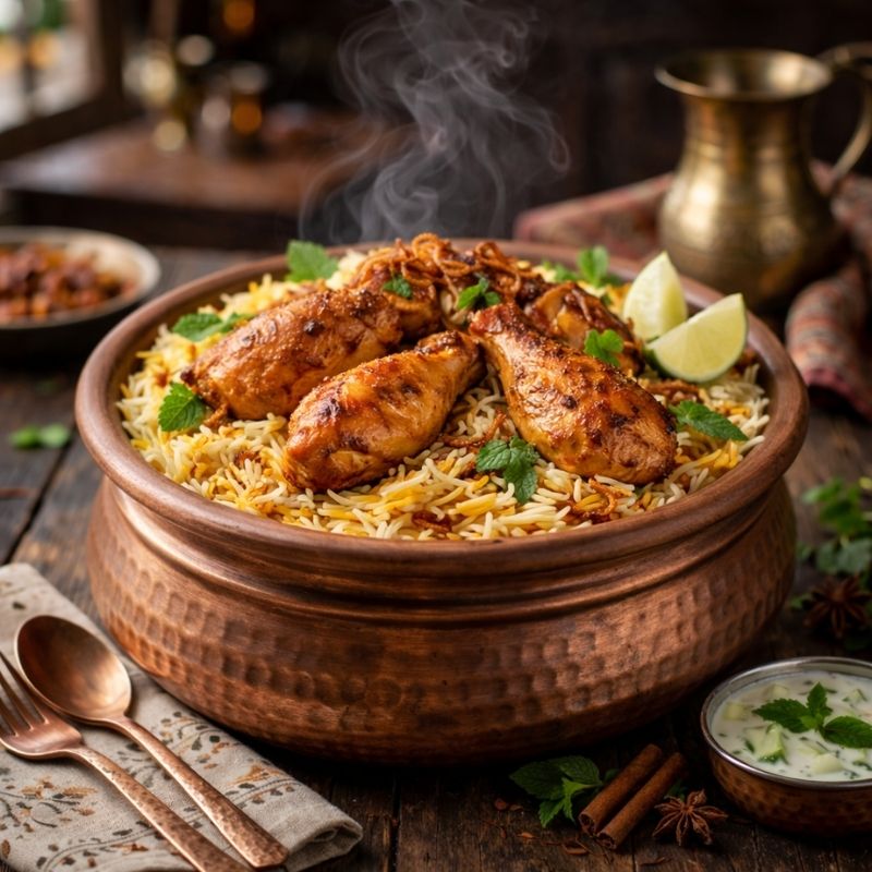 Chicken Dum Biryani