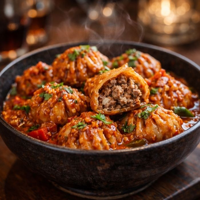 Mutton Creamy Szechuan Momo